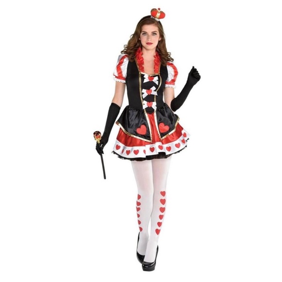 Spirit Dresses & Skirts - Charmed Queen Of Hearts Halloween Costume